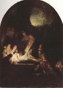 REMBRANDT Harmenszoon van Rijn The Descent from the Cross (mk33) oil painting reproduction